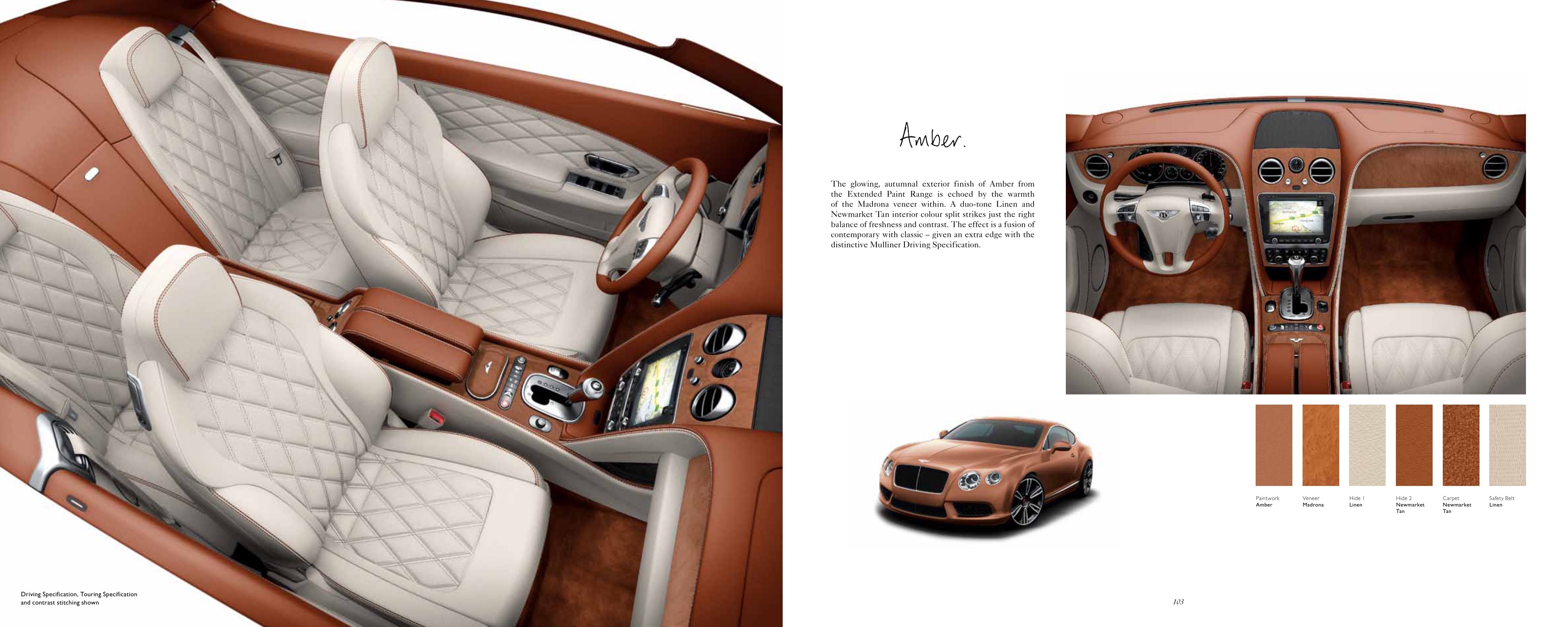 2012 Bentley Continental Brochure Page 8